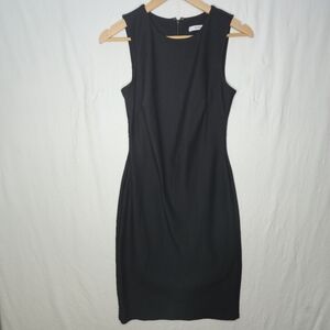 Ricki's Ladies Black Sleeveless Pencil Sheath Style Dress Size 4